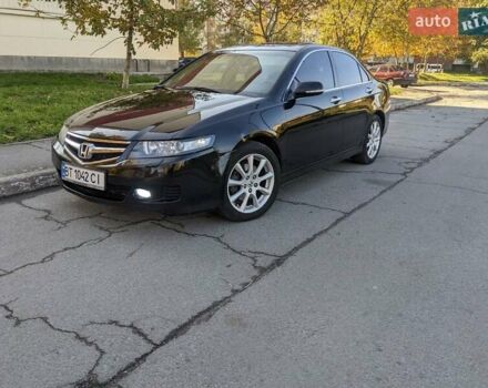 Черный Хонда Аккорд, объемом двигателя 2.4 л и пробегом 298 тыс. км за 5650 $, фото 26 на Automoto.ua