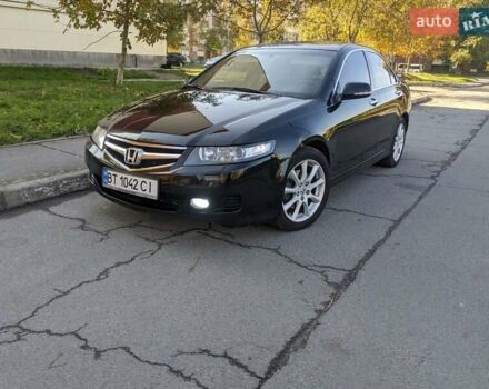Черный Хонда Аккорд, объемом двигателя 2.4 л и пробегом 298 тыс. км за 5650 $, фото 29 на Automoto.ua
