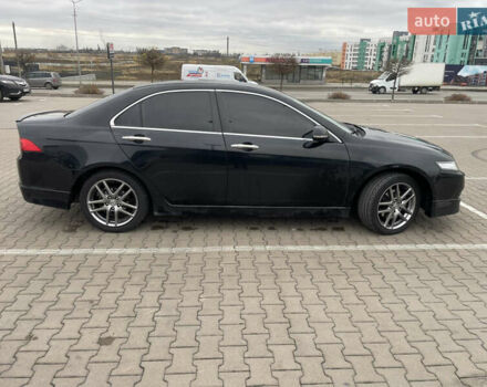 Черный Хонда Аккорд, объемом двигателя 2.4 л и пробегом 142 тыс. км за 6900 $, фото 3 на Automoto.ua