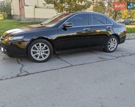 Черный Хонда Аккорд, объемом двигателя 2.4 л и пробегом 298 тыс. км за 5650 $, фото 30 на Automoto.ua