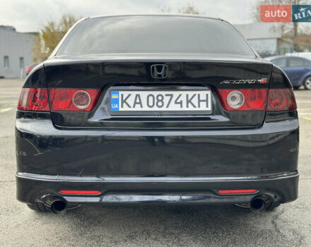 Чорний Хонда Аккорд, об'ємом двигуна 2.35 л та пробігом 319 тис. км за 6450 $, фото 5 на Automoto.ua