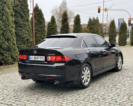 Чорний Хонда Аккорд, об'ємом двигуна 2.4 л та пробігом 350 тис. км за 5999 $, фото 4 на Automoto.ua