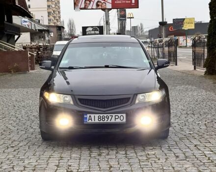 Чорний Хонда Аккорд, об'ємом двигуна 2.4 л та пробігом 350 тис. км за 5999 $, фото 6 на Automoto.ua