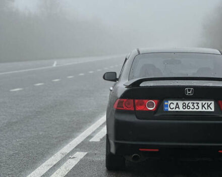 Черный Хонда Аккорд, объемом двигателя 2.4 л и пробегом 339 тыс. км за 6400 $, фото 15 на Automoto.ua