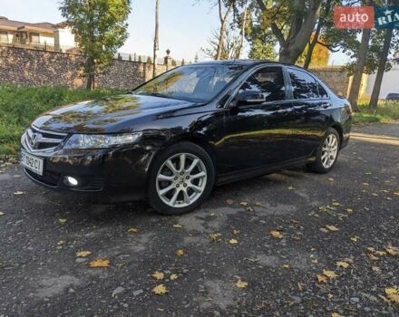 Черный Хонда Аккорд, объемом двигателя 2.4 л и пробегом 298 тыс. км за 5650 $, фото 18 на Automoto.ua