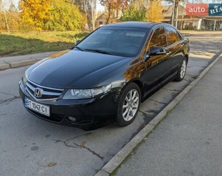 Черный Хонда Аккорд, объемом двигателя 2.4 л и пробегом 298 тыс. км за 5650 $, фото 6 на Automoto.ua