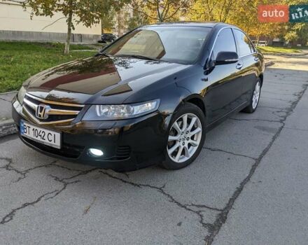 Черный Хонда Аккорд, объемом двигателя 2.4 л и пробегом 298 тыс. км за 5650 $, фото 24 на Automoto.ua