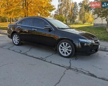 Черный Хонда Аккорд, объемом двигателя 2.4 л и пробегом 298 тыс. км за 5650 $, фото 4 на Automoto.ua