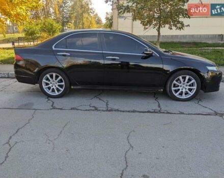 Черный Хонда Аккорд, объемом двигателя 2.4 л и пробегом 298 тыс. км за 5650 $, фото 10 на Automoto.ua