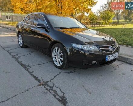 Черный Хонда Аккорд, объемом двигателя 2.4 л и пробегом 298 тыс. км за 5650 $, фото 2 на Automoto.ua