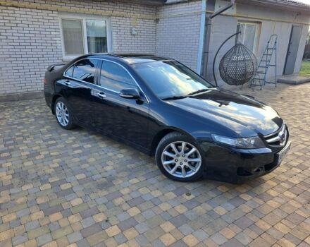 Черный Хонда Аккорд, объемом двигателя 2.4 л и пробегом 123 тыс. км за 6400 $, фото 1 на Automoto.ua