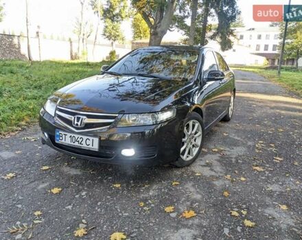 Черный Хонда Аккорд, объемом двигателя 2.4 л и пробегом 298 тыс. км за 5650 $, фото 17 на Automoto.ua