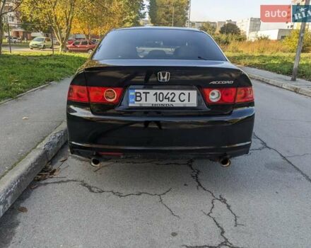Черный Хонда Аккорд, объемом двигателя 2.4 л и пробегом 298 тыс. км за 5650 $, фото 11 на Automoto.ua