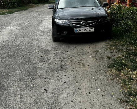 Черный Хонда Аккорд, объемом двигателя 2.4 л и пробегом 339 тыс. км за 6400 $, фото 26 на Automoto.ua