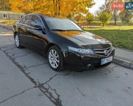 Черный Хонда Аккорд, объемом двигателя 2.4 л и пробегом 298 тыс. км за 5650 $, фото 7 на Automoto.ua
