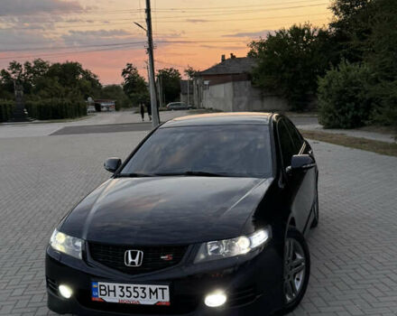 Черный Хонда Аккорд, объемом двигателя 2.4 л и пробегом 220 тыс. км за 8200 $, фото 1 на Automoto.ua