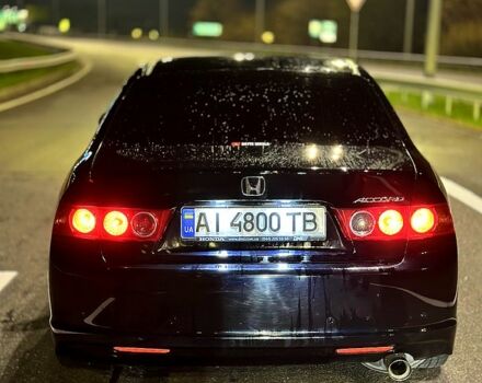 Черный Хонда Аккорд, объемом двигателя 2 л и пробегом 306 тыс. км за 7200 $, фото 1 на Automoto.ua