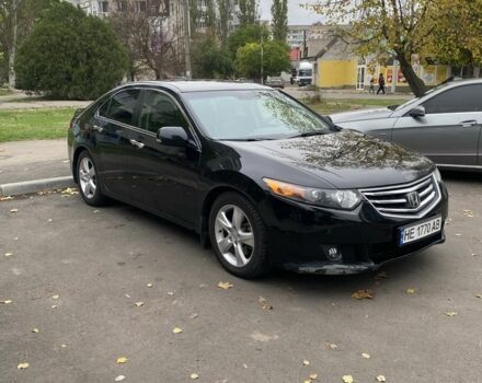 Черный Хонда Аккорд, объемом двигателя 2.4 л и пробегом 216 тыс. км за 8700 $, фото 3 на Automoto.ua