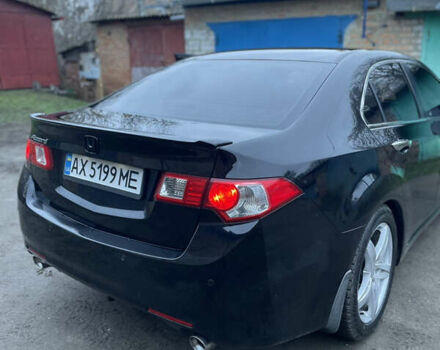 Черный Хонда Аккорд, объемом двигателя 2.4 л и пробегом 205 тыс. км за 9200 $, фото 1 на Automoto.ua