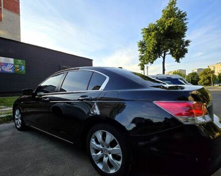 Черный Хонда Аккорд, объемом двигателя 2.4 л и пробегом 280 тыс. км за 7200 $, фото 6 на Automoto.ua
