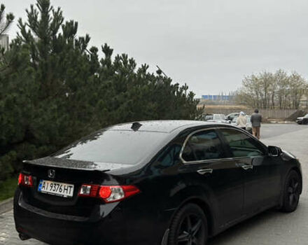 Черный Хонда Аккорд, объемом двигателя 2.4 л и пробегом 247 тыс. км за 8990 $, фото 3 на Automoto.ua