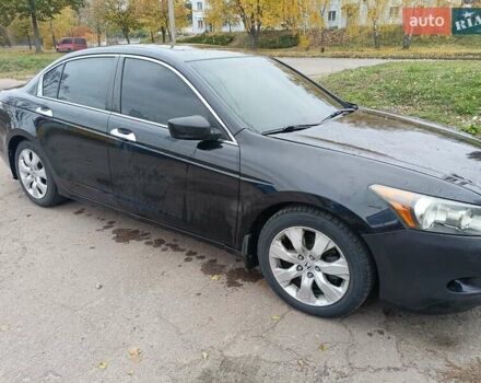 Черный Хонда Аккорд, объемом двигателя 3.5 л и пробегом 270 тыс. км за 8999 $, фото 11 на Automoto.ua