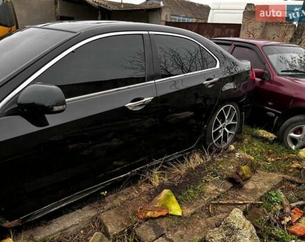 Черный Хонда Аккорд, объемом двигателя 2.4 л и пробегом 238 тыс. км за 5450 $, фото 1 на Automoto.ua