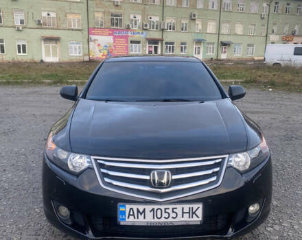 Чорний Хонда Аккорд, об'ємом двигуна 2.4 л та пробігом 244 тис. км за 9300 $, фото 1 на Automoto.ua