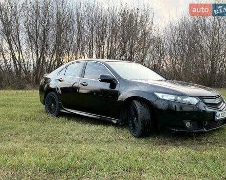 Черный Хонда Аккорд, объемом двигателя 2.4 л и пробегом 270 тыс. км за 8000 $, фото 1 на Automoto.ua