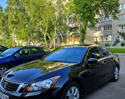 Черный Хонда Аккорд, объемом двигателя 2.4 л и пробегом 280 тыс. км за 7200 $, фото 1 на Automoto.ua