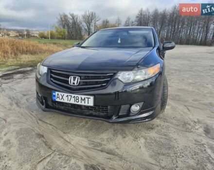 Черный Хонда Аккорд, объемом двигателя 2.35 л и пробегом 213 тыс. км за 9200 $, фото 1 на Automoto.ua