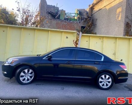 Черный Хонда Аккорд, объемом двигателя 2.4 л и пробегом 215 тыс. км за 6200 $, фото 2 на Automoto.ua