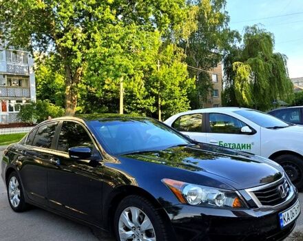 Черный Хонда Аккорд, объемом двигателя 2.4 л и пробегом 280 тыс. км за 7200 $, фото 2 на Automoto.ua