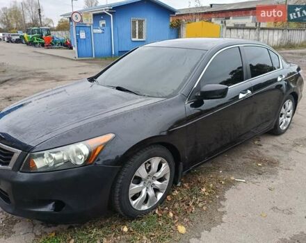 Черный Хонда Аккорд, объемом двигателя 3.5 л и пробегом 270 тыс. км за 8999 $, фото 6 на Automoto.ua