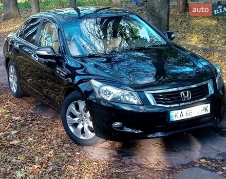 Черный Хонда Аккорд, объемом двигателя 2.35 л и пробегом 177 тыс. км за 7700 $, фото 1 на Automoto.ua