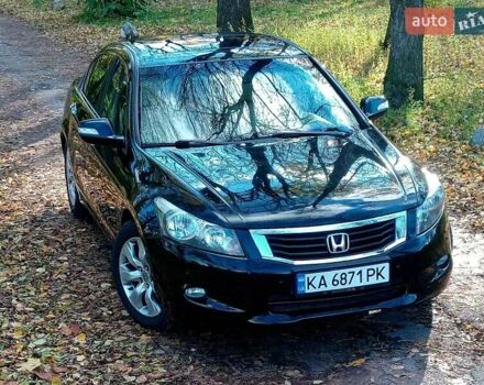 Черный Хонда Аккорд, объемом двигателя 2.35 л и пробегом 177 тыс. км за 7700 $, фото 5 на Automoto.ua