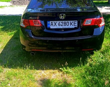 Черный Хонда Аккорд, объемом двигателя 2.4 л и пробегом 255 тыс. км за 9200 $, фото 5 на Automoto.ua