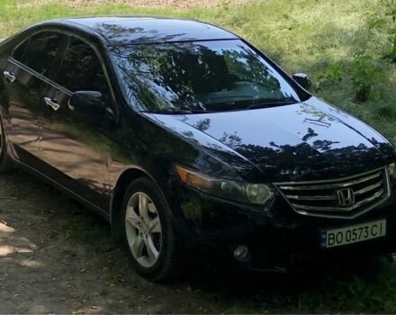 Черный Хонда Аккорд, объемом двигателя 2.4 л и пробегом 148 тыс. км за 10500 $, фото 6 на Automoto.ua