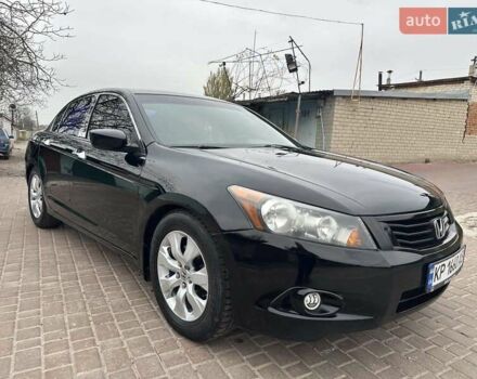 Черный Хонда Аккорд, объемом двигателя 2.35 л и пробегом 184 тыс. км за 6700 $, фото 1 на Automoto.ua