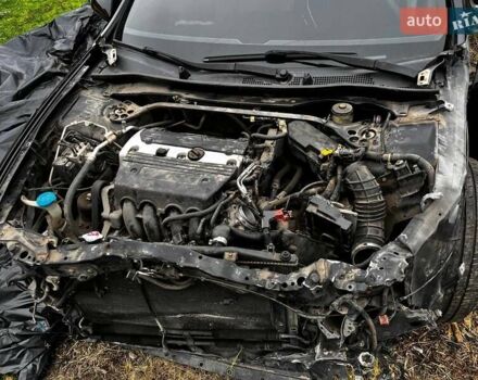 Черный Хонда Аккорд, объемом двигателя 2.4 л и пробегом 238 тыс. км за 5450 $, фото 12 на Automoto.ua