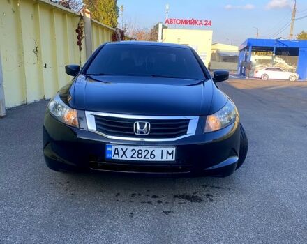 Черный Хонда Аккорд, объемом двигателя 2.4 л и пробегом 215 тыс. км за 6200 $, фото 1 на Automoto.ua
