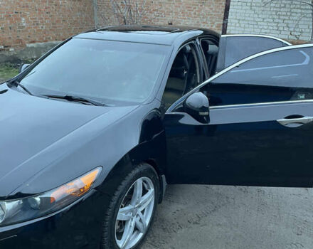 Черный Хонда Аккорд, объемом двигателя 2.4 л и пробегом 205 тыс. км за 9200 $, фото 2 на Automoto.ua