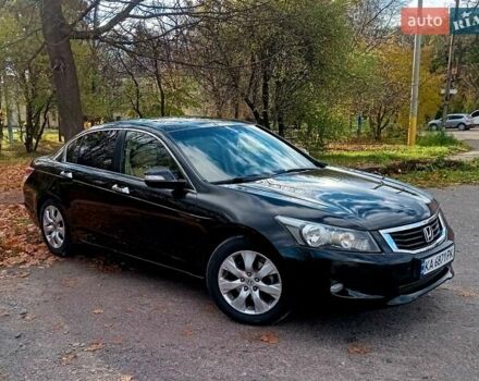 Черный Хонда Аккорд, объемом двигателя 2.35 л и пробегом 177 тыс. км за 7700 $, фото 2 на Automoto.ua