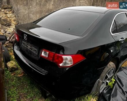 Черный Хонда Аккорд, объемом двигателя 2.4 л и пробегом 238 тыс. км за 5450 $, фото 7 на Automoto.ua