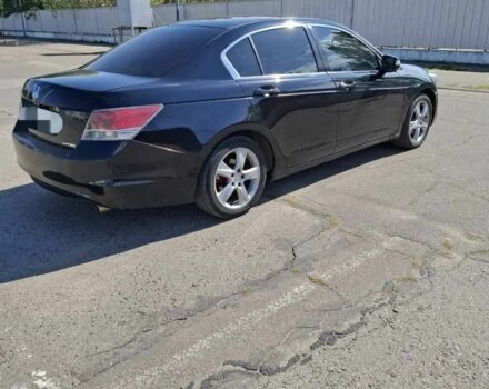 Черный Хонда Аккорд, объемом двигателя 2.4 л и пробегом 356 тыс. км за 7300 $, фото 7 на Automoto.ua