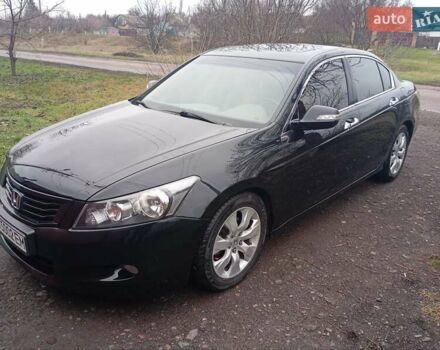 Черный Хонда Аккорд, объемом двигателя 2.35 л и пробегом 175 тыс. км за 7300 $, фото 2 на Automoto.ua