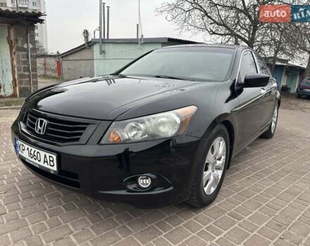 Черный Хонда Аккорд, объемом двигателя 2.35 л и пробегом 184 тыс. км за 6700 $, фото 6 на Automoto.ua