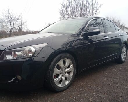 Чорний Хонда Аккорд, об'ємом двигуна 2.4 л та пробігом 175 тис. км за 7300 $, фото 1 на Automoto.ua