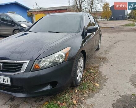 Черный Хонда Аккорд, объемом двигателя 3.5 л и пробегом 270 тыс. км за 8999 $, фото 5 на Automoto.ua