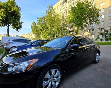 Черный Хонда Аккорд, объемом двигателя 2.4 л и пробегом 280 тыс. км за 7200 $, фото 5 на Automoto.ua